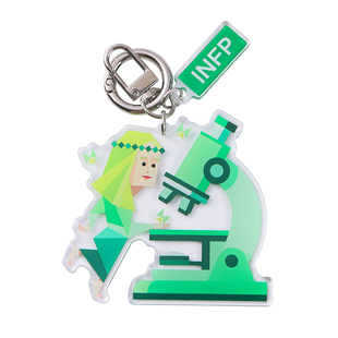 【丰晖生物】MBTI钥匙扣-假如实验仪器有MBTI