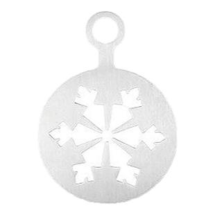 咖啡拉花模具不锈钢花式镂空印花撒粉罐蛋糕糖粉筛咖啡可可粉模具