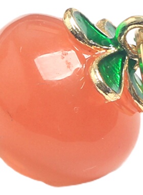 南红小桃子玉石玛瑙配饰品吊坠