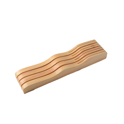 oakliving实木刀架厨房收纳架防霉抗菌创意抽屉刀具架置物架刀座