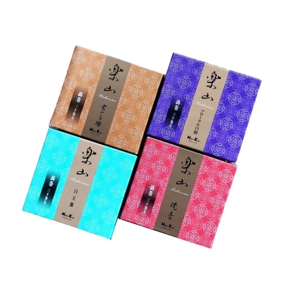 日本香堂老山白檀白玉兰盘香沉香