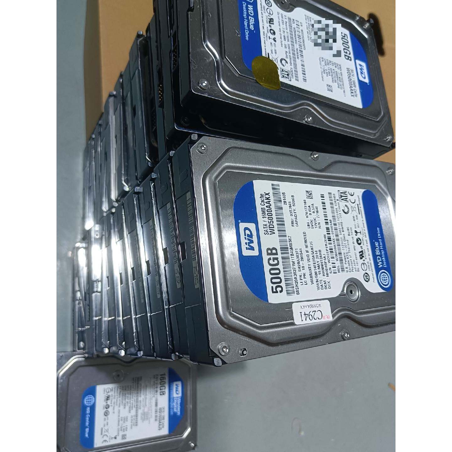 【请询价】出手西数500G蓝盘机械硬盘WD数据500G