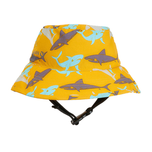 迪卡侬儿童防晒帽游泳沙滩冲浪防晒户外运动遮阳帽子UPF50+夏KIDO