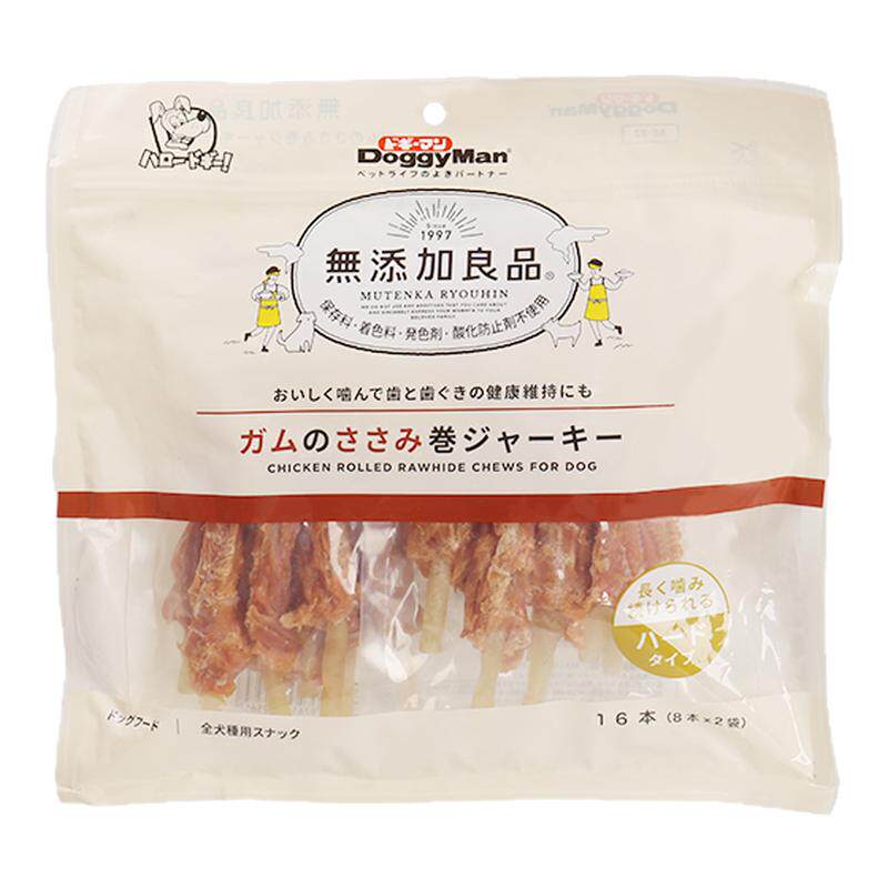 多格漫狗狗磨牙零食包裹鸡胸肉