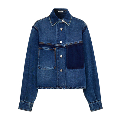 indicia标记慵懒风帅气牛仔外套