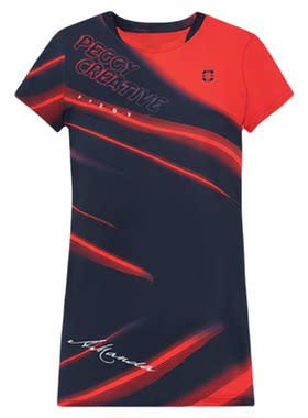 佩极羽毛球服运动速干衣