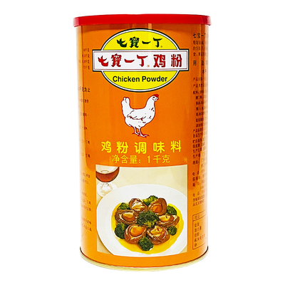 七宝一丁鸡粉调味料1kg12罐整箱