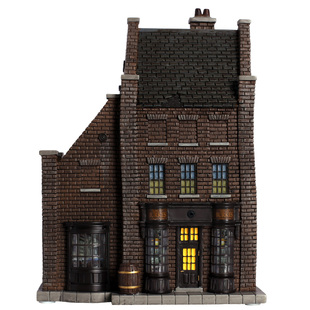 enesco哈利波特周边博金博克店房屋模型D56系列房子摆件可亮灯