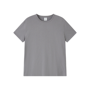 ttelen冰感面料圆领短袖收袖口正肩通勤基础t恤男简约运动上衣夏