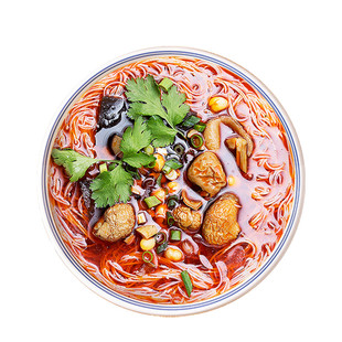 四川特产正宗老开元绵阳米粉牛肉肥肠麻辣细米线方便速食3袋装