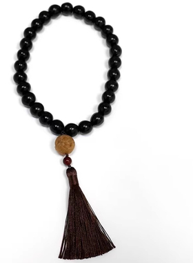 天然无患子手串女款高级感盘玩文玩手持念珠佛珠原籽木患子高抛光