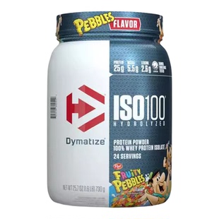 Dymatize 狄马泰斯ISO100迪马泰斯水解分离乳清蛋白粉低脂低糖