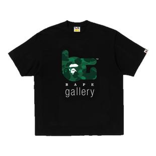 BAPE GALLERY男装春夏迷彩印花限定款短袖T恤314101O