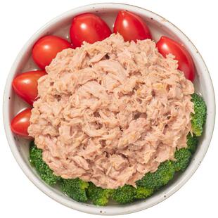 水浸低脂金枪鱼松罐头袋装海鲜即食油浸吞拿鱼肉沙拉拌饭团寿司