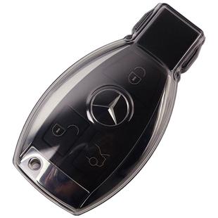 适用于奔驰钥匙套glc260 c200l gla gle320 gls400 cla级全包透明