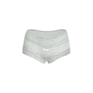 【雾屿雪颂】小甜崽*费尔岛四角高级感平角纯棉内裤女款2026新款