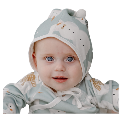 婴儿天竹棉胎帽OAKFAMILY