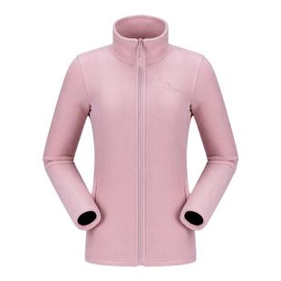 骆驼户外抓绒衣女摇粒绒外套冲锋衣内胆秋冬加绒保暖徒步登山服男