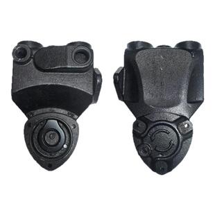 家用智能泵自动自吸泵工程通用铸铁泵头防锈增压水泵泵体密封配件