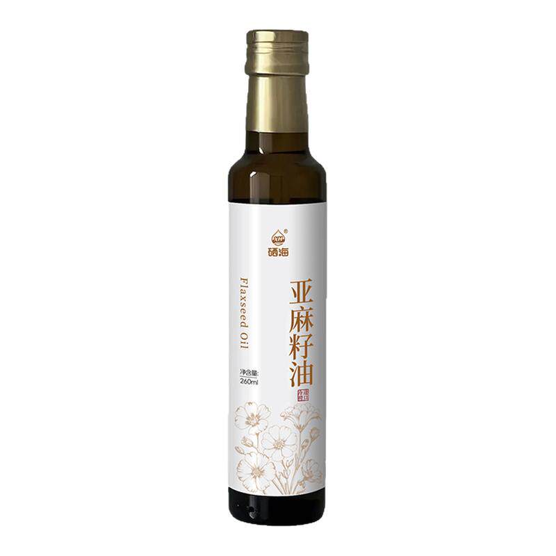 纯亚麻籽油500ml一级进口食用油