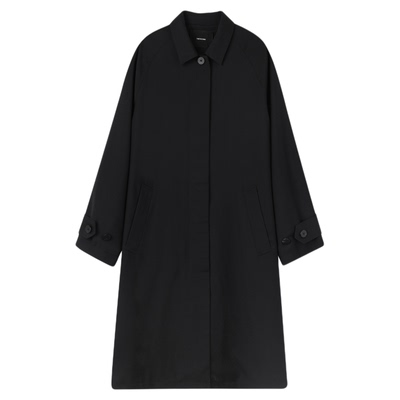 THESOONG/100%羊毛廓形风衣