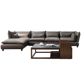 COOMO楷模家具 巴布沙发轻奢风格布艺沙发客厅轻奢家具