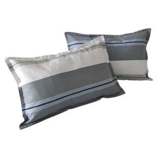 100%全棉加厚带拉链枕套家用成人学生宿舍40*60纯棉枕头套48*74cm