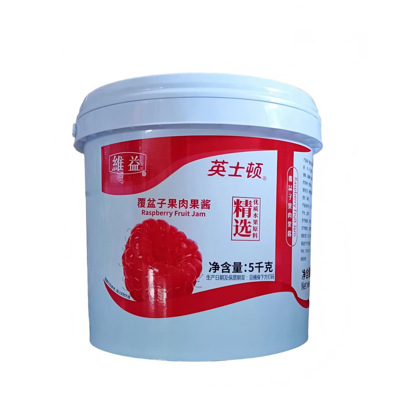 英士顿覆盆子果肉果酱5kg