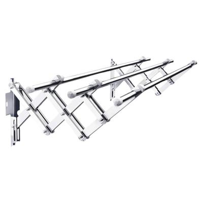 更和睦不锈钢晾衣架加强型包安装