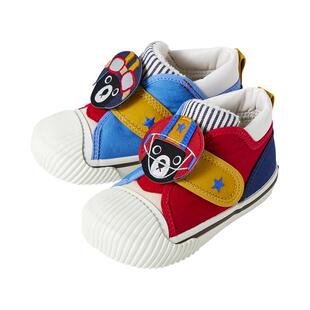 MIKIHOUSE日本制学步鞋宝宝防滑熊王男女童鞋贝壳头学步鞋DOUBLEB