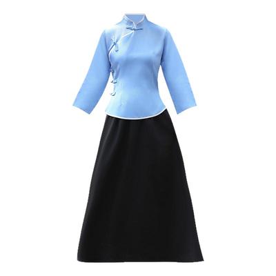 民国风五四青年女装运动会班服