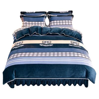 热销TOP榜1牛奶绒被套双面加厚