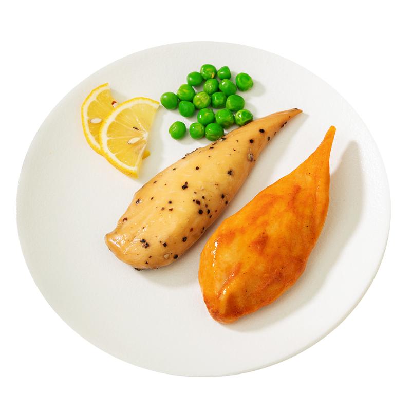 橙子快跑鸡胸肉原型小吃低脂即食健身代餐晚轻食休闲鸡小胸高蛋白