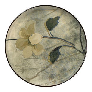 甜品盘平盘陶瓷水果盘团圆饭餐具高颜值配菜盘家用独特漂亮盘子