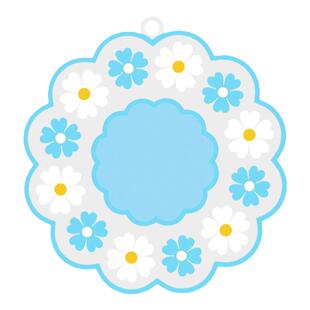 粤昌小雏菊高级感家用隔热垫餐垫杯垫碗垫菜盘桌垫环保无异味