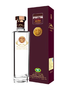 天佑德青稞酒42度冰川融水750ml