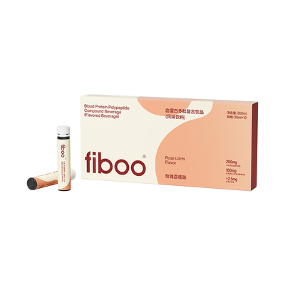 fiboo她练元气饮富铁多肽胶原蛋白腮红饮孕期同补