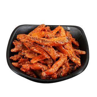 湖南郴州特产年年有东江大坝鱼香辣鱼仔鱼块毛毛小鱼仔即食鱼零食