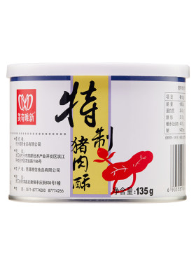 美奇唯新海苔芝麻高蛋白猪肉酥