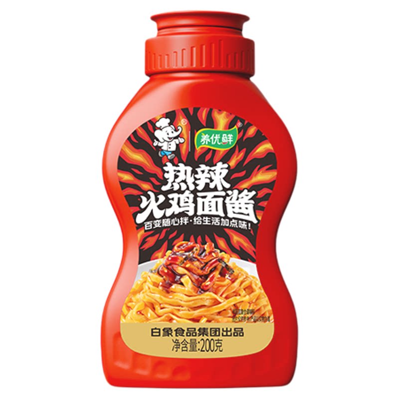白象火鸡面酱麻辣小龙虾酱拌面酱