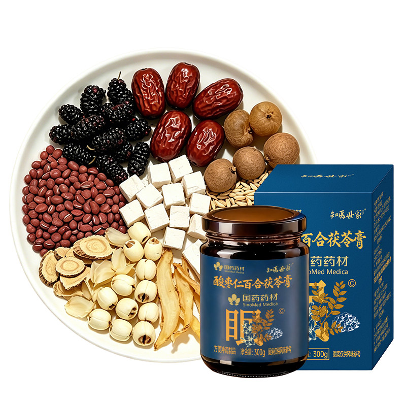 酸枣仁百合茯苓膏安神助眠