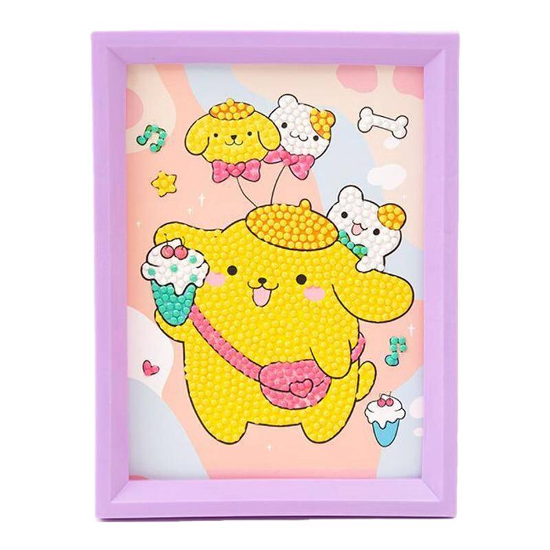 男女孩玩具diy砖石贴画制作装饰