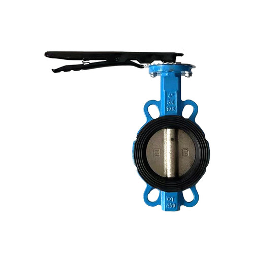 D71X-16球墨铸铁对夹式蝶阀不锈钢乙丙四氟蝶阀阀门DN506580dn100