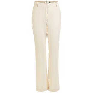 名师路中腰直筒休闲裤女新款秋季长裤子干练利落ol职业通勤