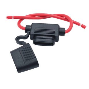 1A-40A进口力特0287中号保险丝插片配汽车防水线束保险盒插座带线