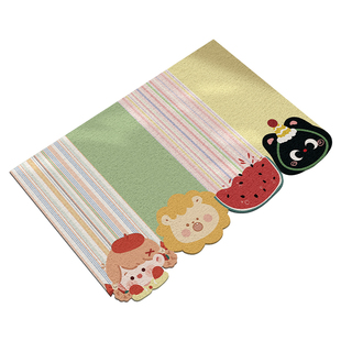 卡通家用玄关地垫门口丝圈脚垫子门内入户门垫高级感pvc进门地毯