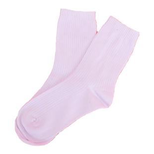 儿童纯白袜子棉袜抗菌中筒袜春秋冬男女童中高筒运动袜小学生短袜