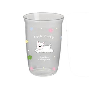 摩登主妇ins风高硼硅玻璃杯咖啡杯果汁杯子牛奶杯家用水杯啤酒杯