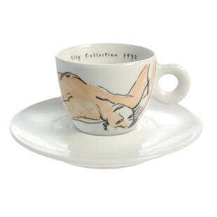 精品意大利illy咖啡杯1992年初始首套mestieri典藏浓缩杯具礼盒