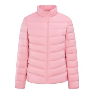 雪中飞25秋冬新款女立领短款轻薄羽绒服排骨羽绒休闲通勤居家简约